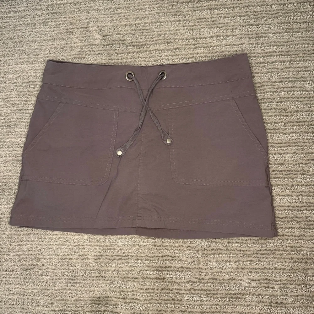Prana Zion Bliss Skort, Moonrock, Size S - Picture 2 of 5